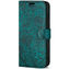 Echtleder Klapphülle – Samsung Galaxy S25 - Floral