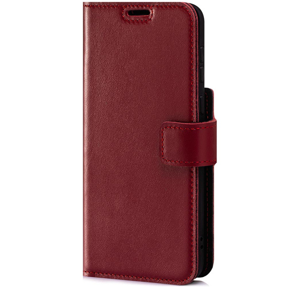 Klapphüllen aus leder Prestige RFID - Costa Rot - TPU Schwarz